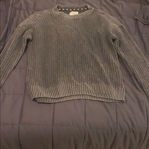 VS Pink gray sweater 💞